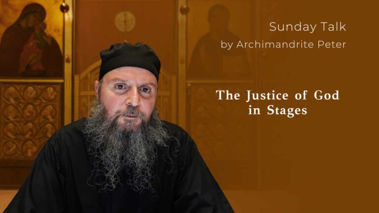 The justice of God Talk