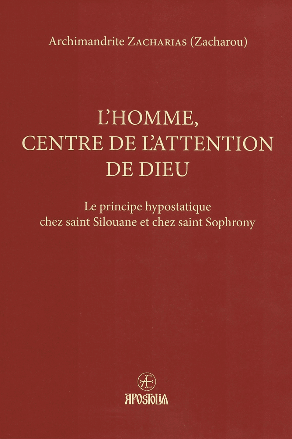 L’homme centre de l’attention de Dieu