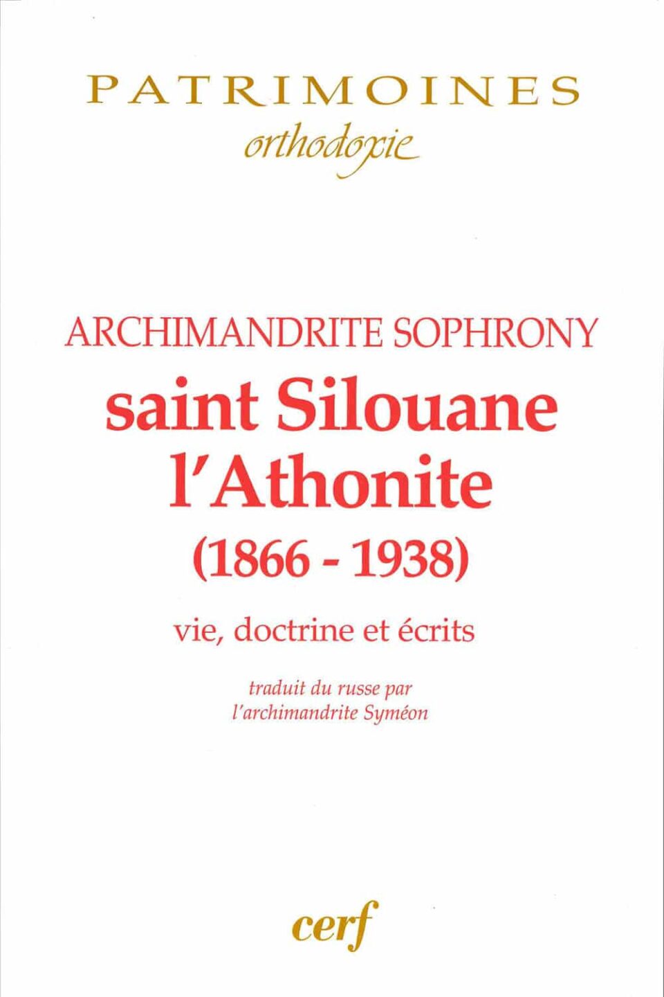 Saint Silouane l’Athonite (1866-1938)